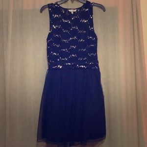 Navy Blue Formal Dress